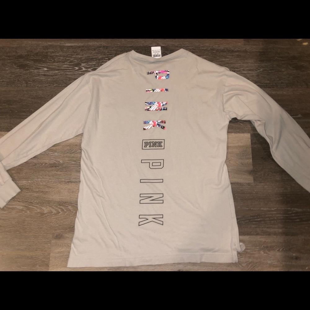 VS pink long sleeve shirt